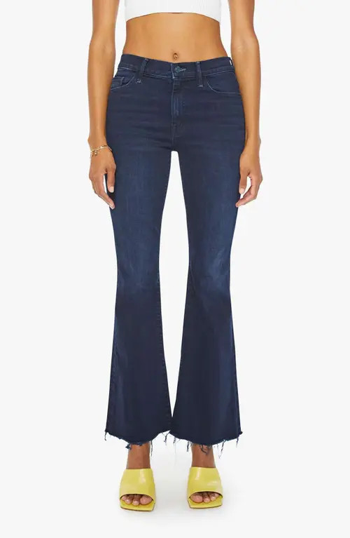 MOTHER Fray Hem Bootcut Jeans in Chip On My Shoulder at Nordstrom, Size 27 | Nordstrom