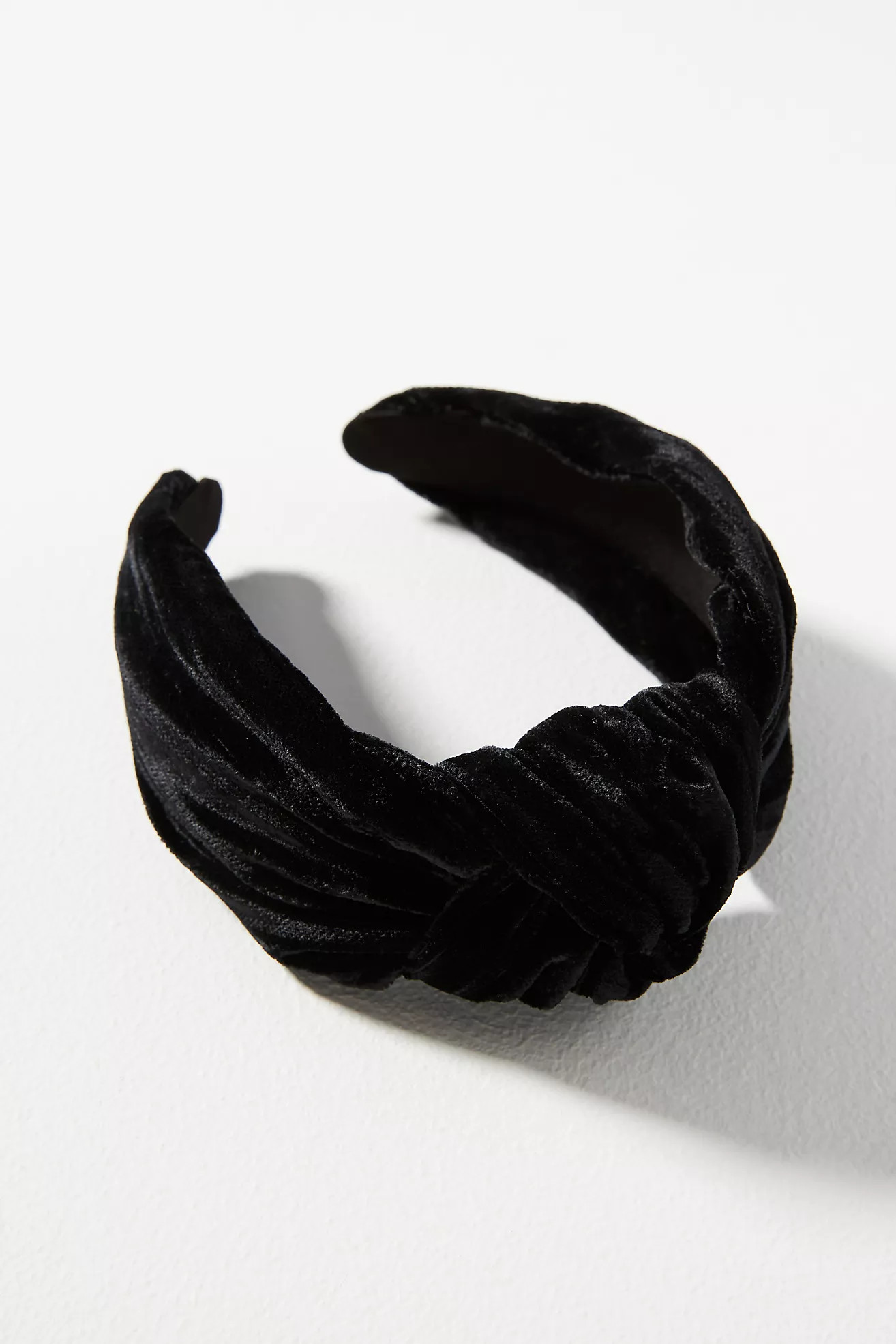 Velvet Top-Knot Headband | Anthropologie (US)