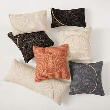 Woven Arches Indoor/Outdoor Pillow | West Elm (US)