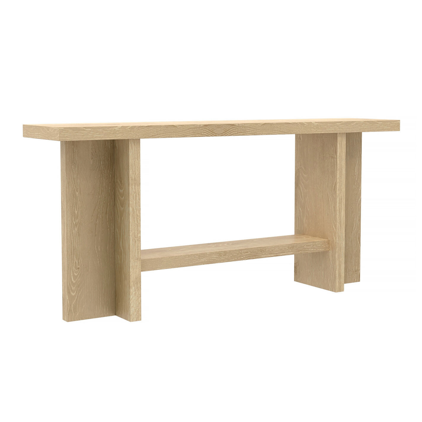 Jameson Wood Angular Base Console Table | World Market