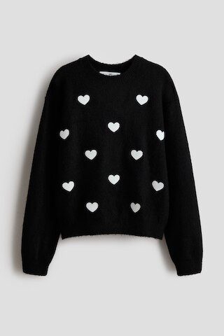 H & M - Knit Sweater - Black | H&M (US + CA)