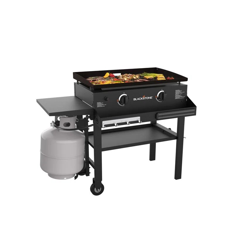 Blackstone 28" Griddle with Front Shelf and Cover | Wayfair North America