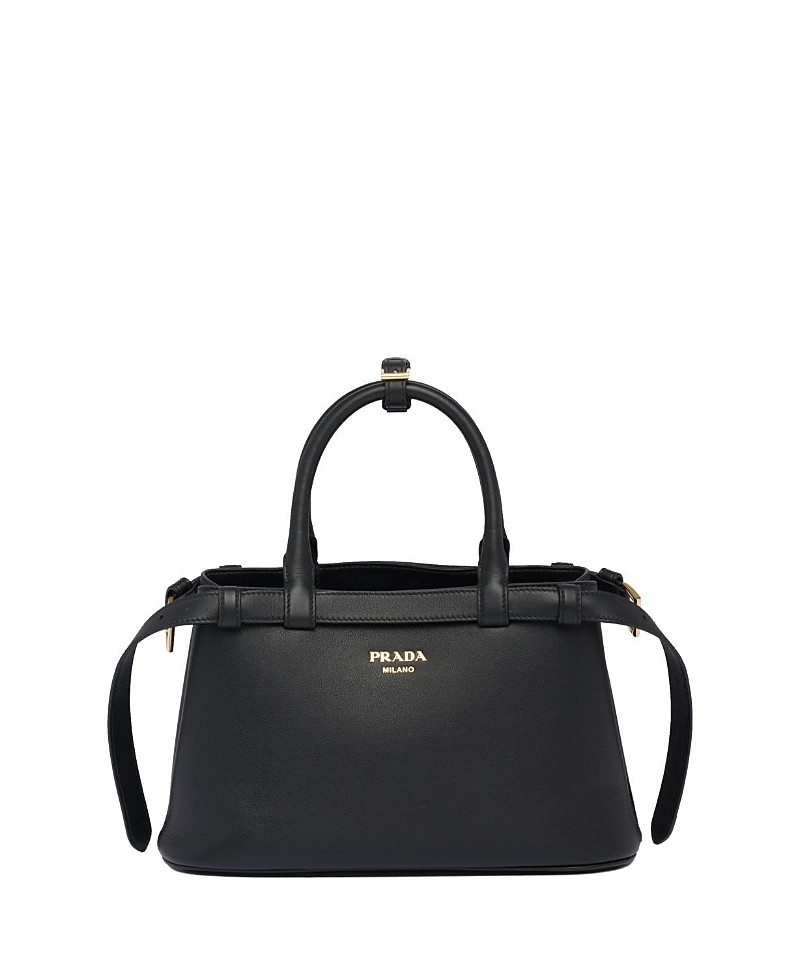 Prada Buckle Small Leather Handbag with Double Belt | Bloomingdale's (US)
