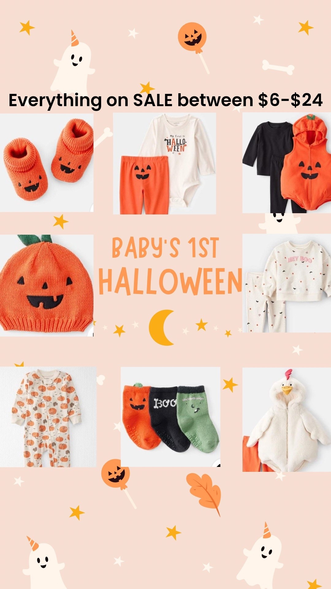 Big sale on Baby Halloween items right now! So cute if it’s your Baby’s first Halloween! Everything is priced between $6-$24 🙌🏻 



#LTKSeasonal #LTKSaleAlert #LTKBaby
