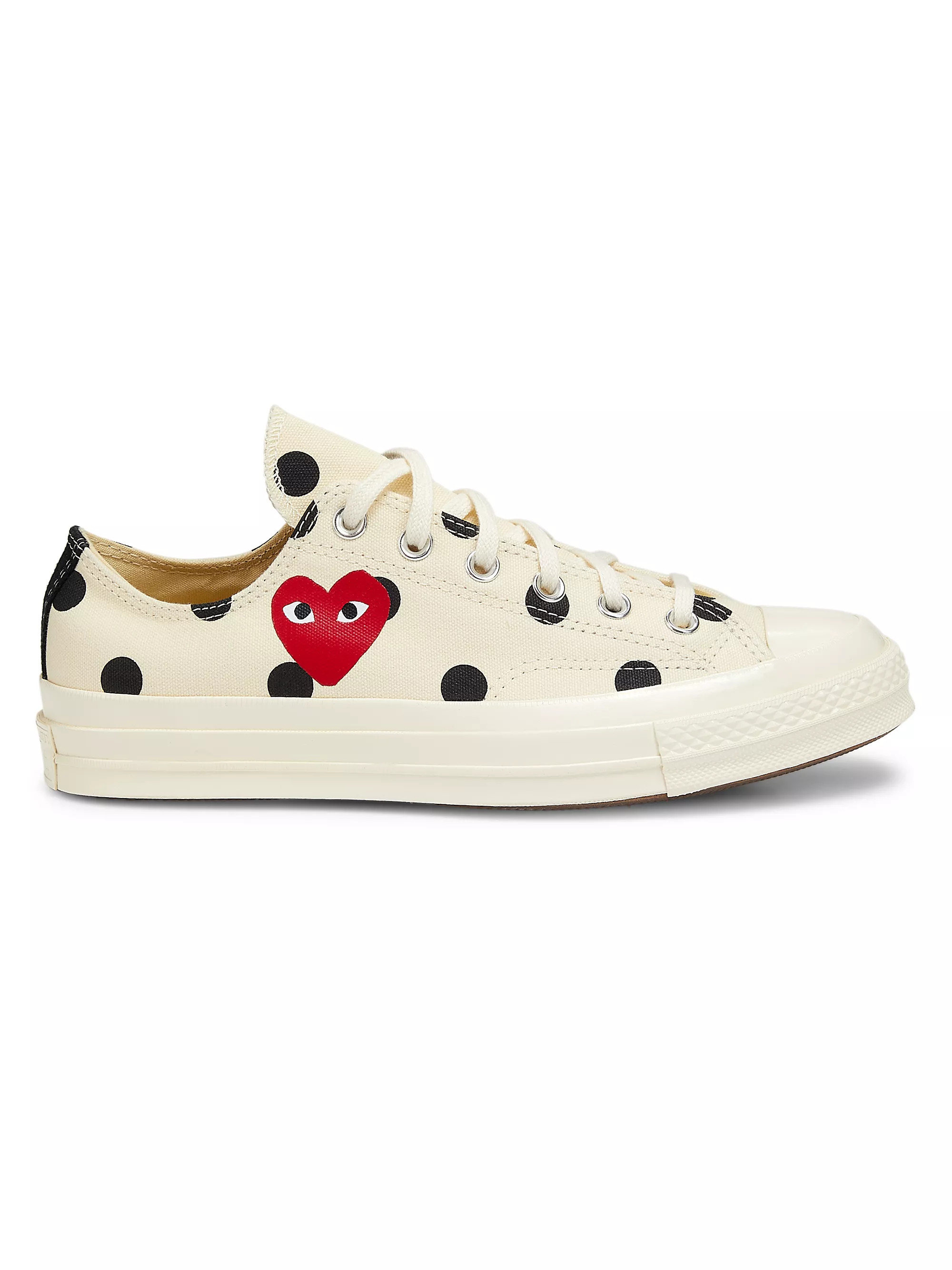 Shop Comme des Garçons PLAY CdG PLAY x Converse Women's Chuck Taylor All Star Polka Dot Low-Top ... | Saks Fifth Avenue