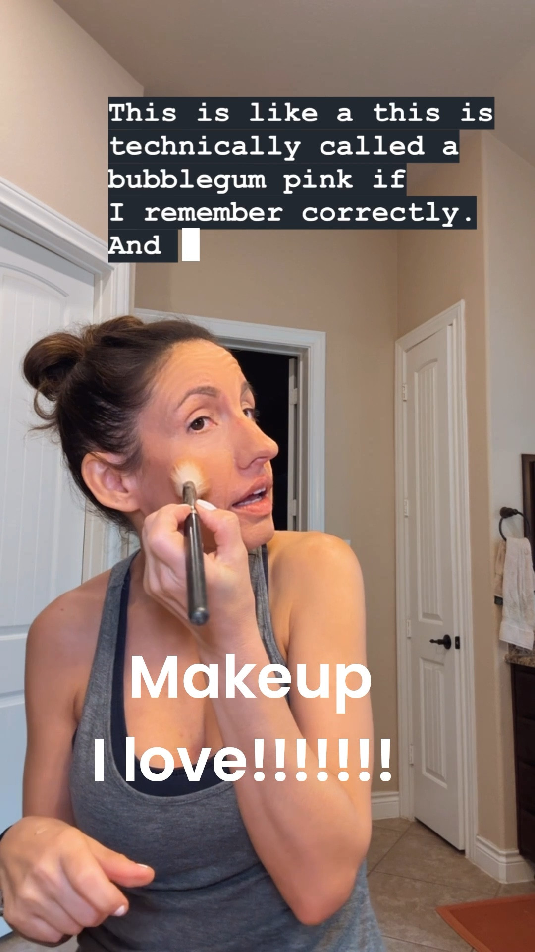 Okay hear me out makeup doesn’t have to be expensive to be amazing. 
I love this Maybelline color corrector, Maybelline concealer, Maybelline contour stick, Nyx butter blush. 
Makeup 
Affordable makeup 
Pink blush 

#LTKBeauty #LTKstorytime #LTKOver40