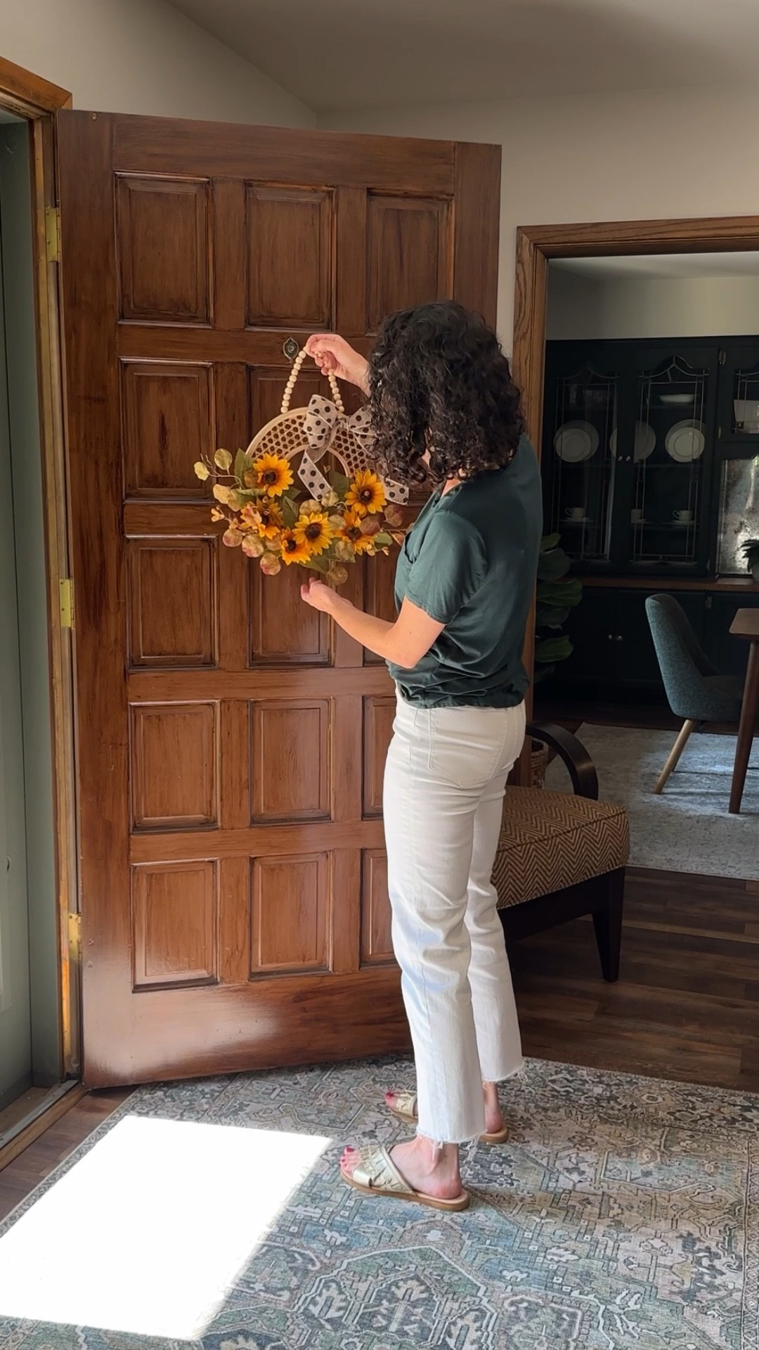 A late summer to early fall wreath is just what your front door needs! This DIY sunflower wreath comes together in a snap, and looks so beautiful hung on any door or front porch. 

sunflower | fall | autumn | front porch decor | front door decor | door hanger | door decor | summer decor | summer wreath | fall wreath | autumn wreath | fall door decor 

#LTKSeasonal #LTKHome #LTKFindsUnder50