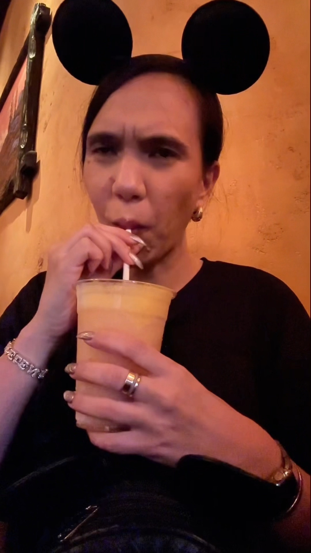 I love apple juice, so when I heard there’s a frozen apple juice drink at Magic Kingdom, I had to try LeFou’s Brew! 
✨
🍎 It’s frozen apple juice with a subtle marshmallow hint, topped with passion fruit–mango foam. After mixing it up a bit, I actually enjoyed it more!
✨
That said, it was still way too sweet for me to order again. But if you’re into ultra-sweet drinks, this could be your new favorite! 💛
Heading to Disney soon? Tag a friend who needs to try this and save this post for your next trip! Would you give it a sip or pass? Let me know below! 👇✨

#LTKBeauty #LTKFindsUnder50 #LTKTravel