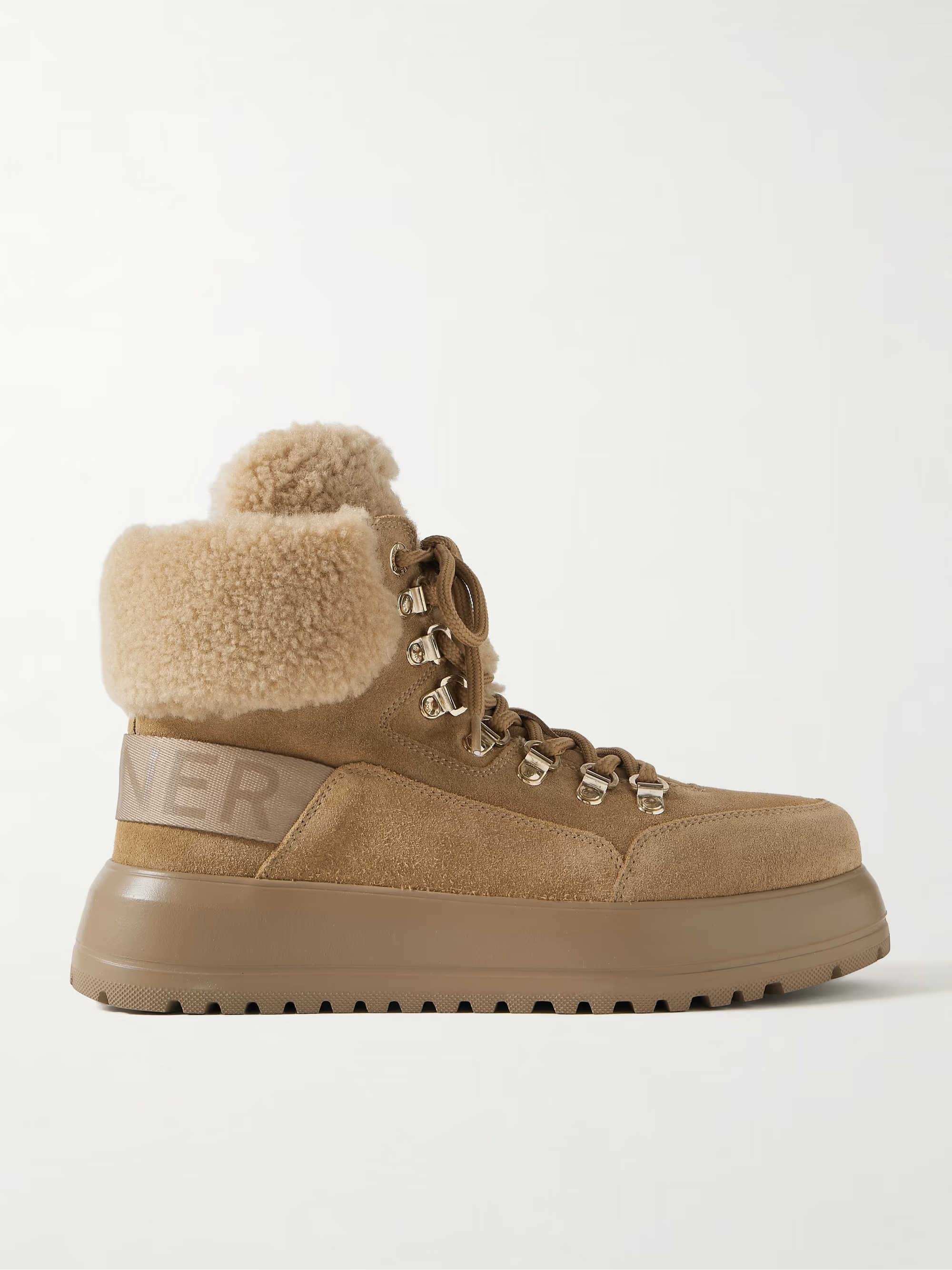 Antwerp 17 shearling-lined suede boots | NET-A-PORTER (US)