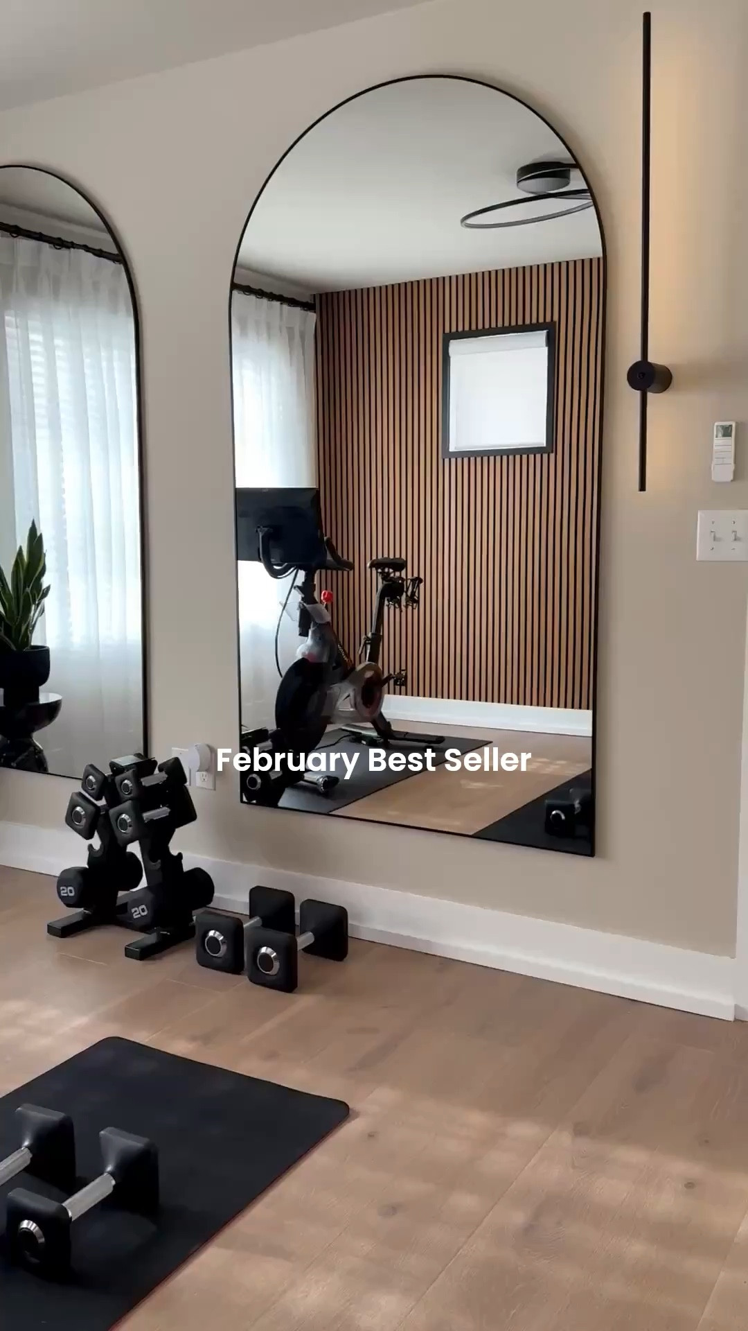 These mirrors were the top selling item in February. And with good reason. They are lightweight and perfect for your home gym  

#LTKHome #LTKActive #LTKfitnessgoals