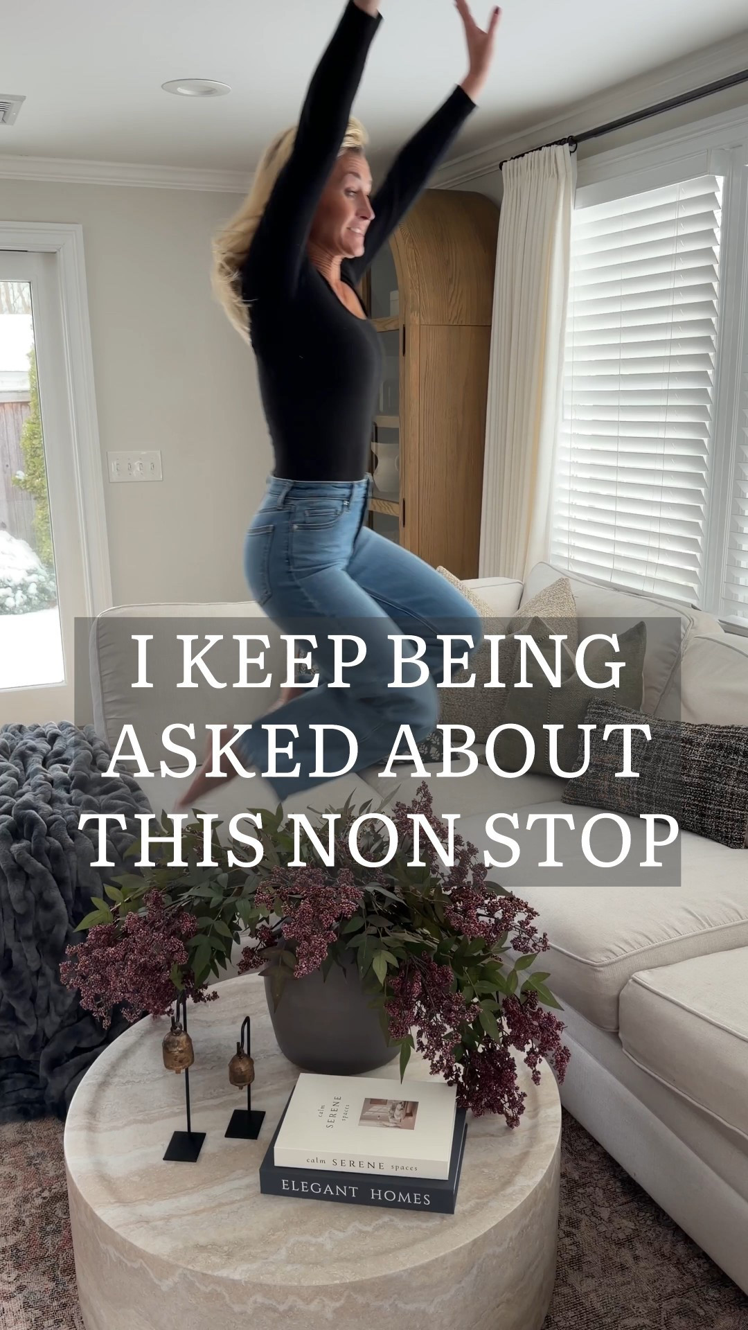 Affordable faux marble coffee table! 

#LTKHome