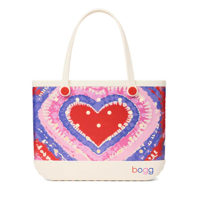 Original Bogg Bag - Dye-licious Heart Buoy Red | Bogg