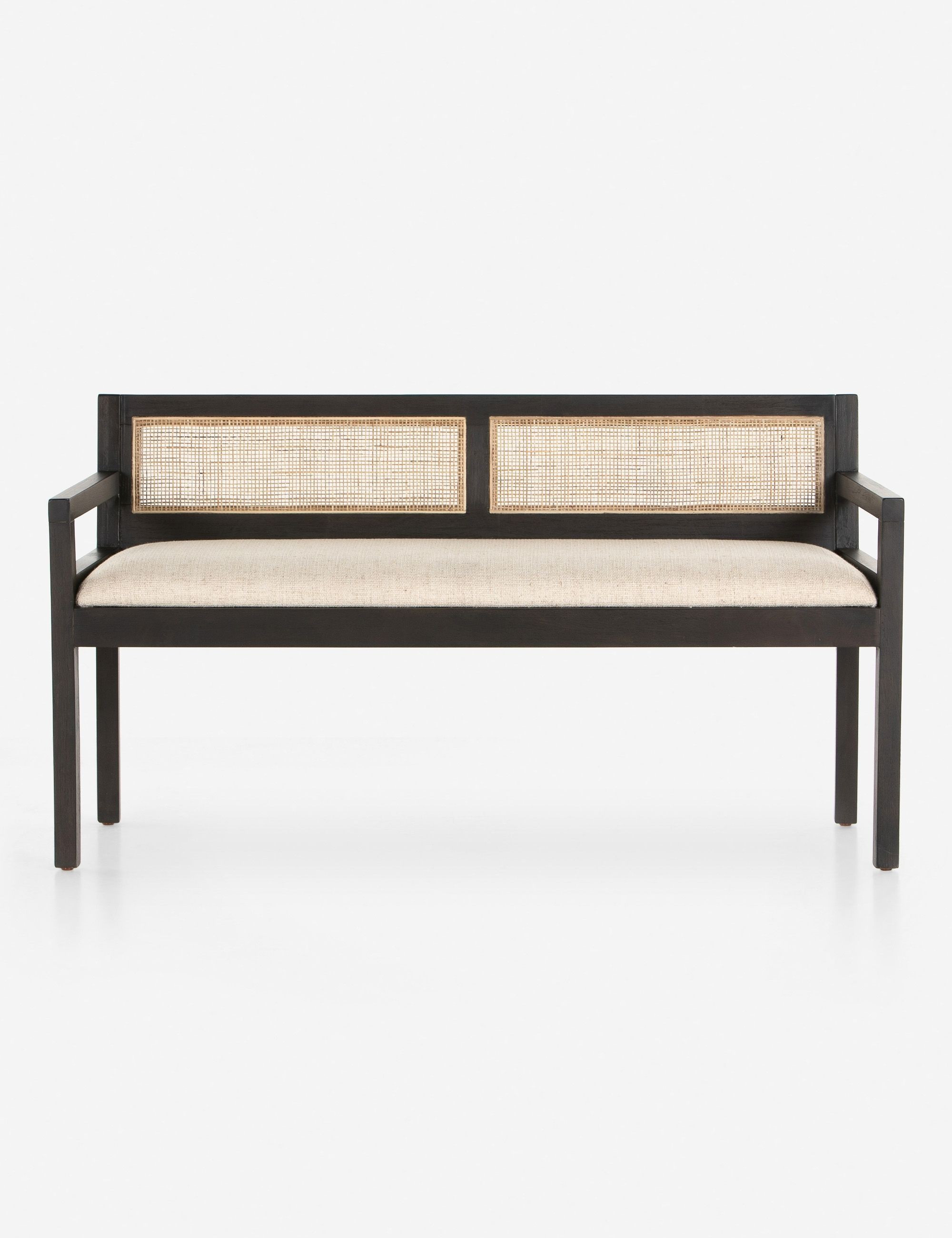 Margot Bench, Black | Lulu and Georgia 