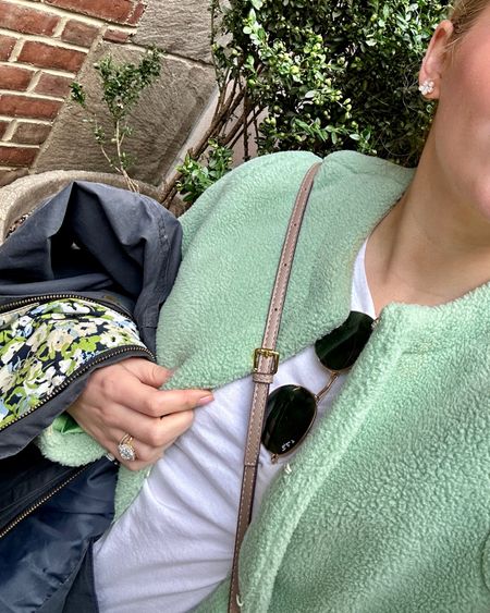 St. Patrick’s Day fleece jacket! True to size and the perfect layering look for spring. Carrying a Barbour jacket (that I got years ago) as well 🌿 #fleece #DudleyStephens #springjacket

#LTKstyletip #LTKSeasonal