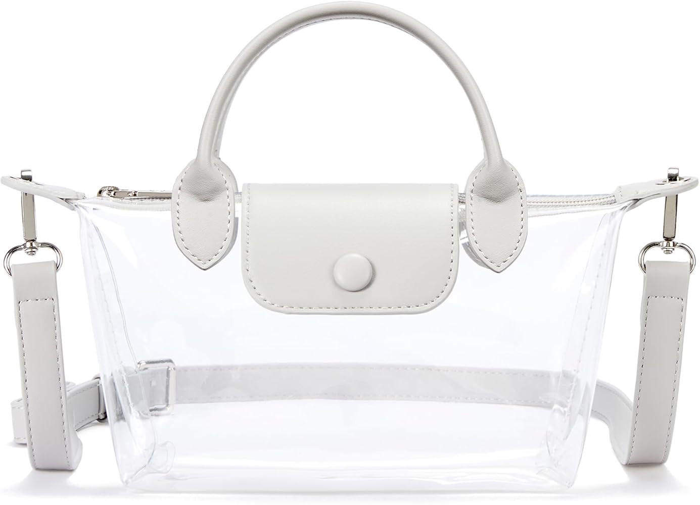 BOSTANTEN Clear Bag for Stadium Approved Crossbody Purse Handbags for Concerts Sports Events | Amazon (US)