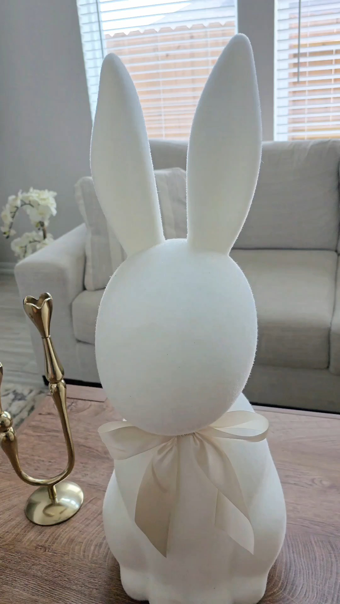 Easter Home Decor Finds from Walmart | Large flocked bunny decor #walmart #easter

#LTKHome #LTKSpringSale #LTKvlog