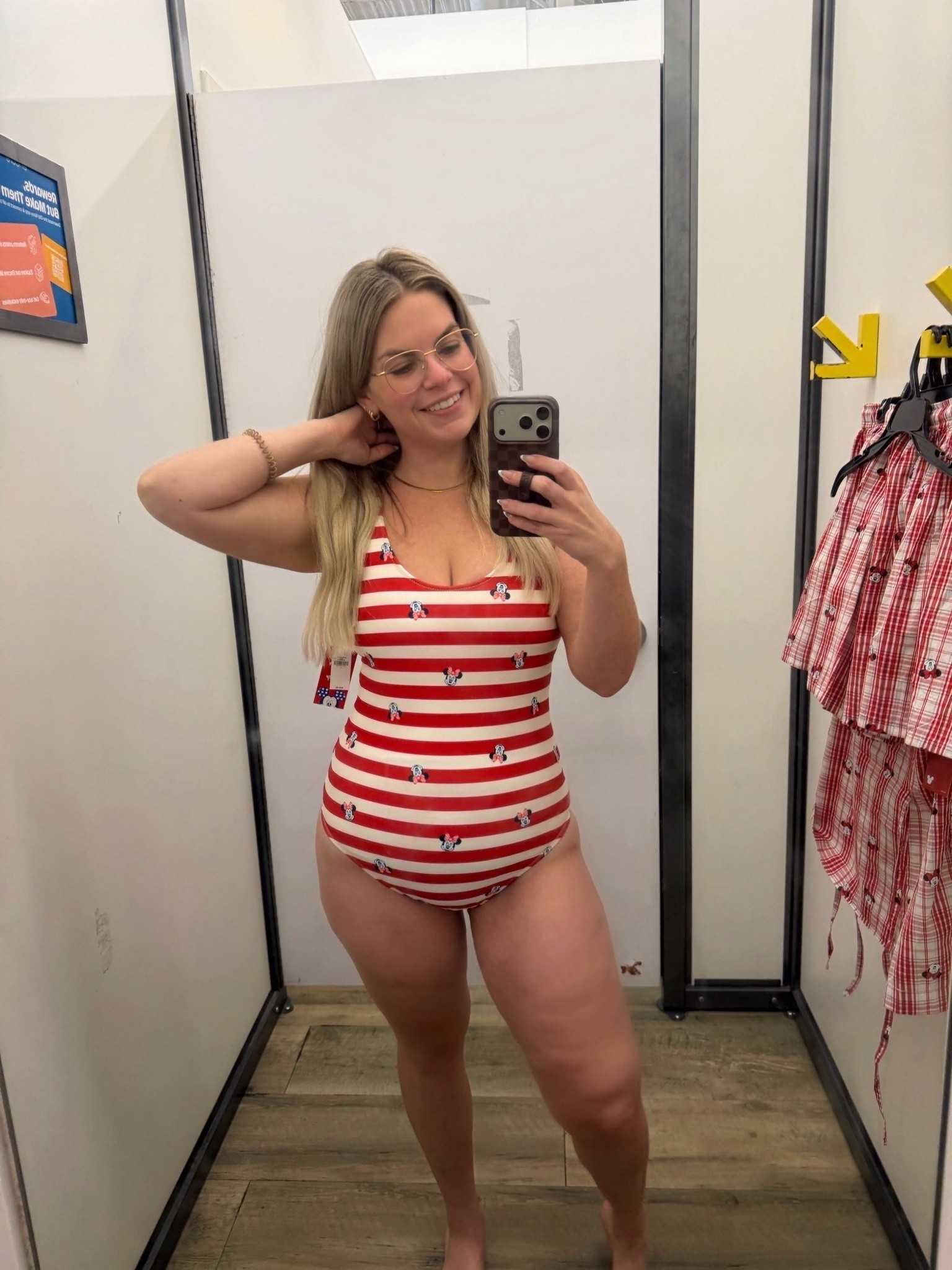 On sale 50% off!!! POV: You packed one swimsuit that works for pool days, resort hopping, and grabbing a Mickey ice cream. ❤️🏰✨

This adorable Old Navy swimsuit is giving classic Disney vibes without being over the top. The subtle Mickey print and timeless red-and-white stripes make it perfect for lounging at your Disney resort, relaxing by the pool, or spending a fun rest day between park adventures.

It’s comfortable, flattering, and easy to throw on with denim shorts or a breezy cover-up for lunch at the resort. Definitely one of those pieces you’ll reach for long after vacation is over.

✨ Linked in my LTK!
#LTKStyle #LTKTravel #DisneyStyle #DisneyResort #OldNavyStyle #DisneyVacation #ResortStyle #MomStyle #AffordableFashion #SummerStyle #DisneyBound

#LTKSaleAlert #LTKTravel #LTKSwim