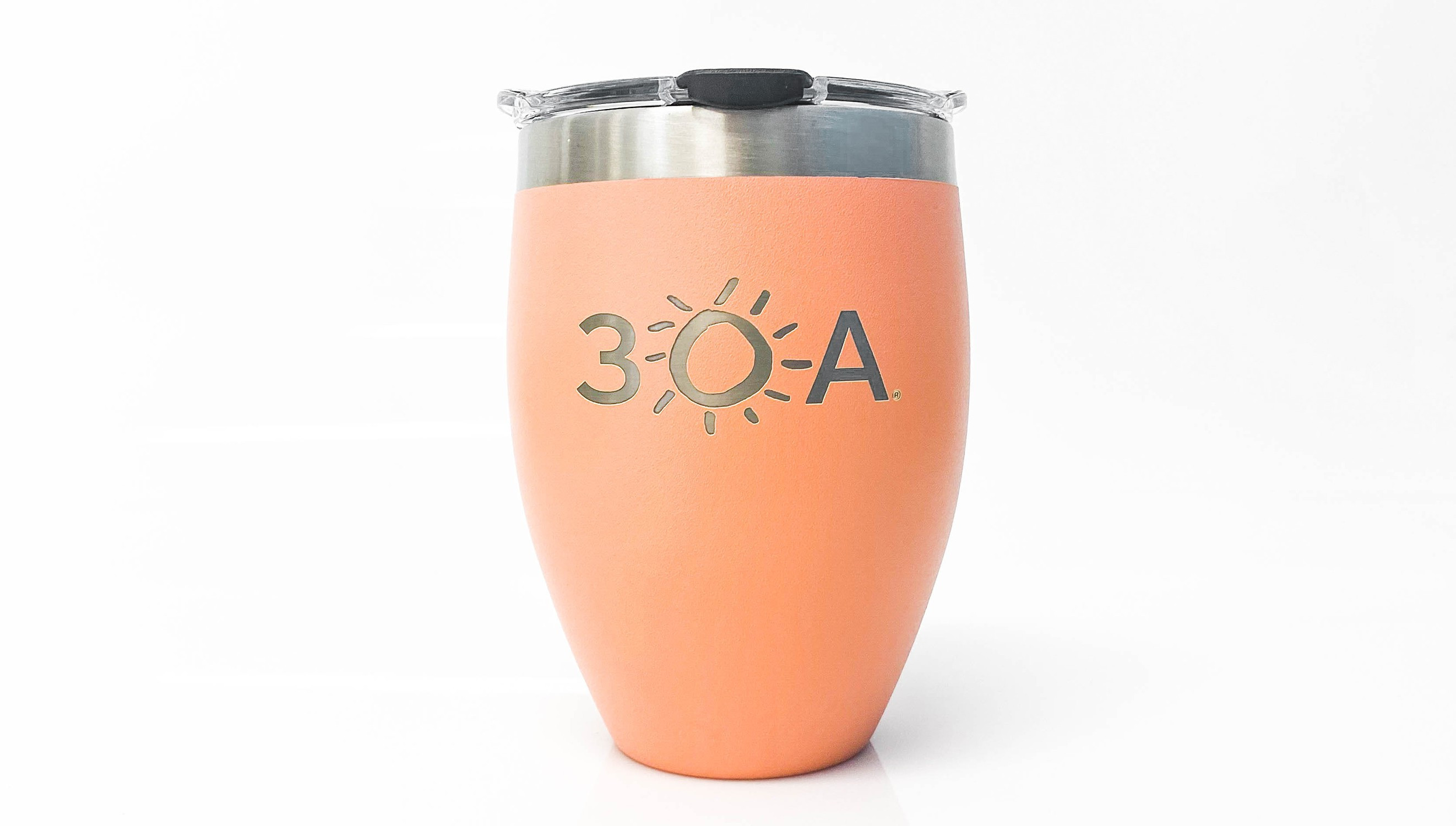 30A Stainless Tervis Wine Glass - Sherbet | 30A Gear
