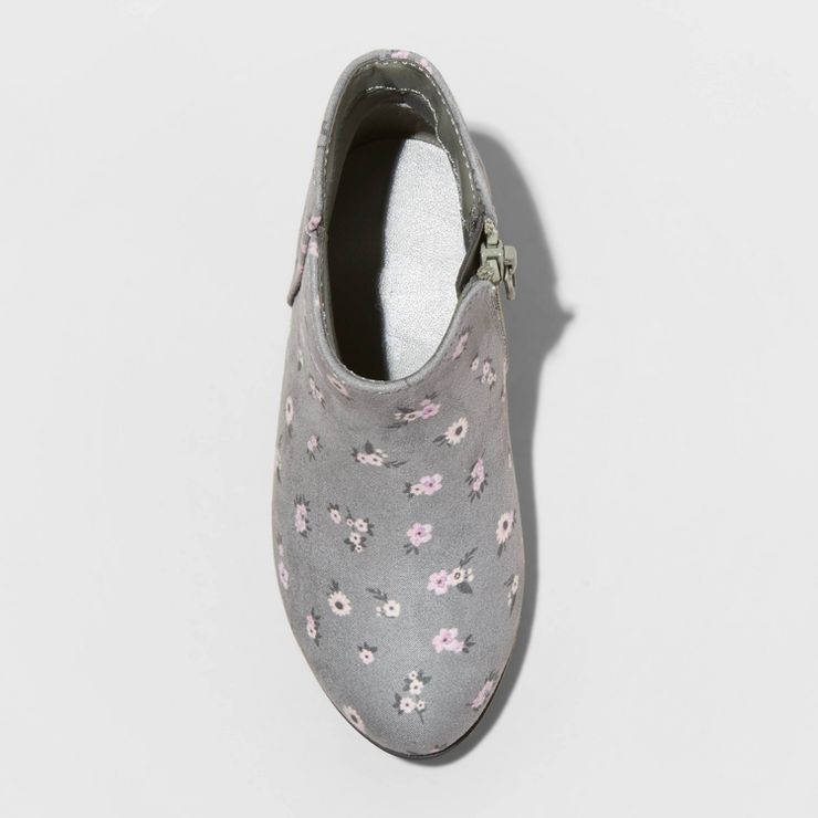 Toddler Girls' Penelope Slip-On Zipper Booties - Cat & Jack™ | Target