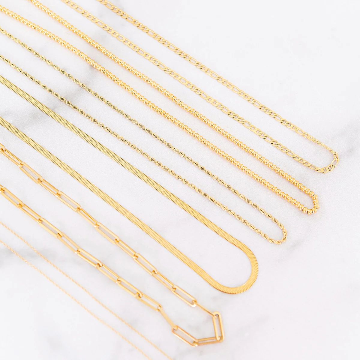 Gold Rope Necklace | Golden Thread