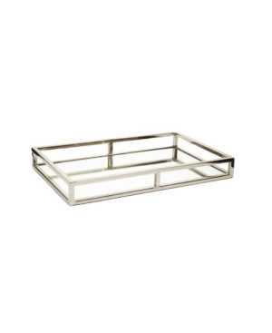 Classic Touch Oblong Mirror Tray with Loop Design | Macys (US)
