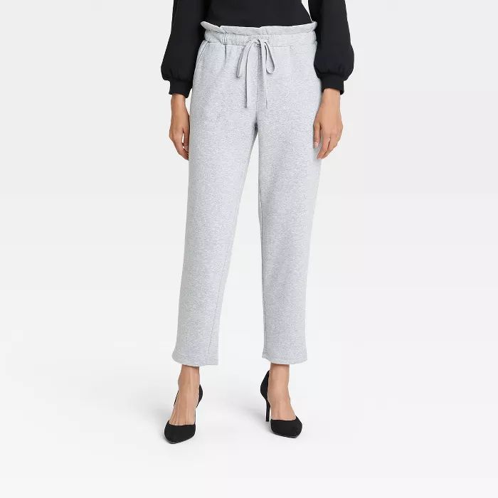 Women's Mid-Rise Regular Fit Jogger Pants-Who What Wear™ | Target