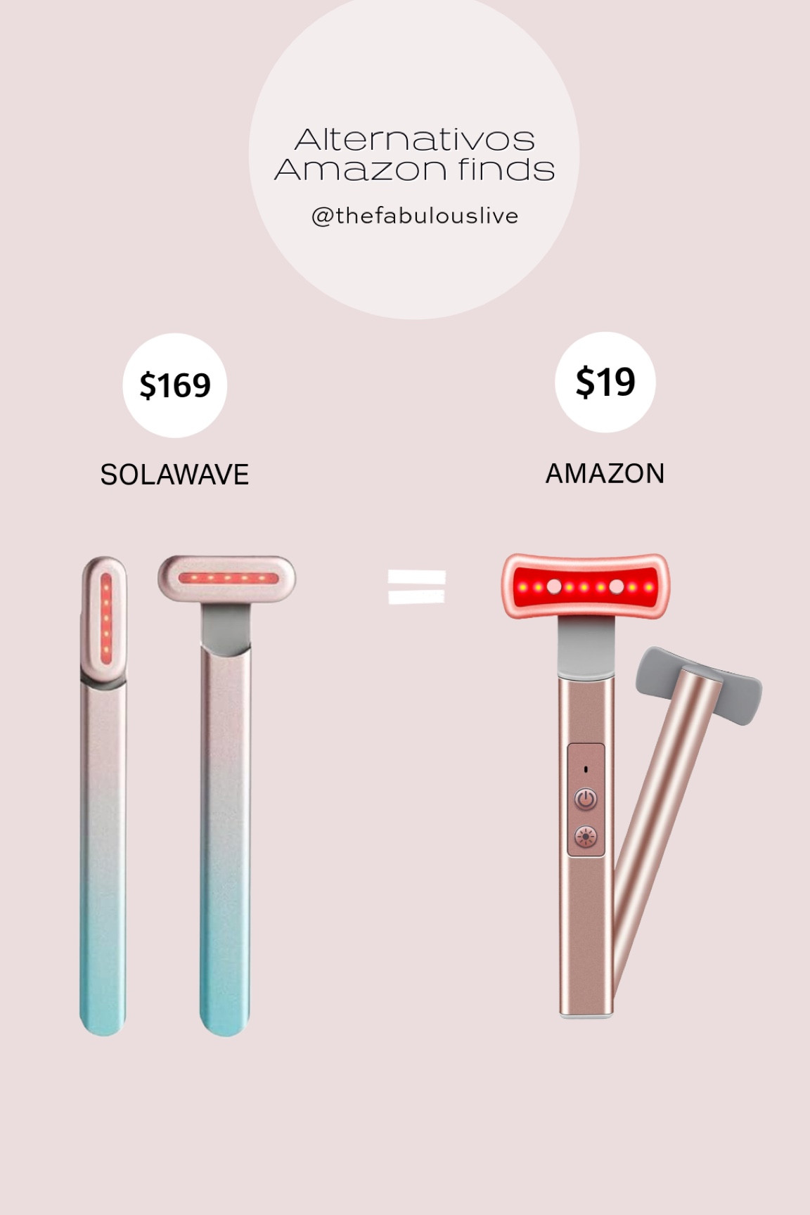 Aquí un alternativo 😱😍

Esta maquinista tiene vibración luces terapéuticas y microcorriente si quieres que te cuente más de los beneficios déjame un comentario. 

Aquí un alternativo que está en descuento con cupón! 