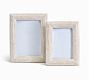 Whitewash Basket Weave Frames - Set Of 2 | Pottery Barn (US)