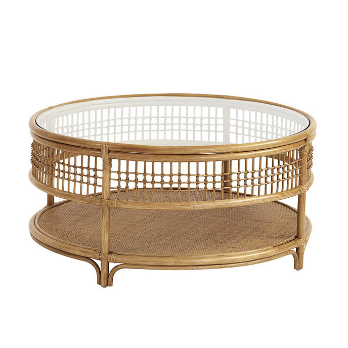 Beverly Rattan Coffee Table | Ballard Designs, Inc.