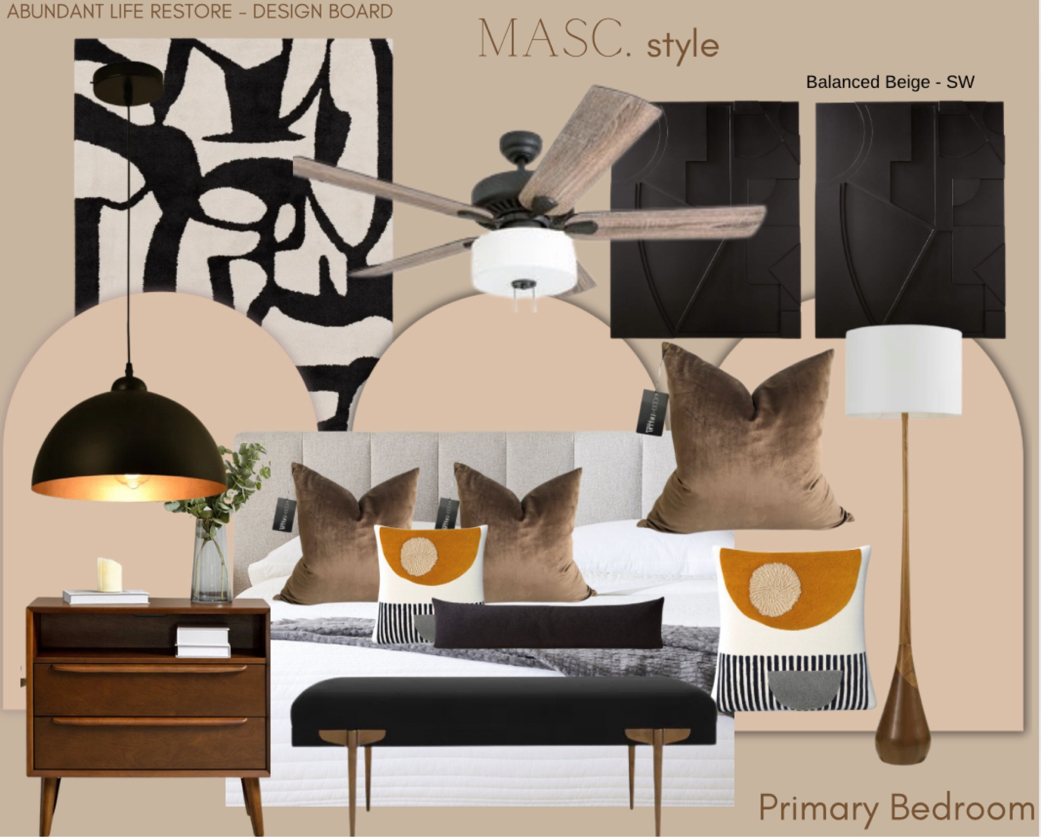 Masculine & Earthy tones mesh well in Primary Bedrooms! #DesignStyles #DesignInspo #PrimaryBedroom

#LTKHome #LTKStyleTip #LTKBeauty