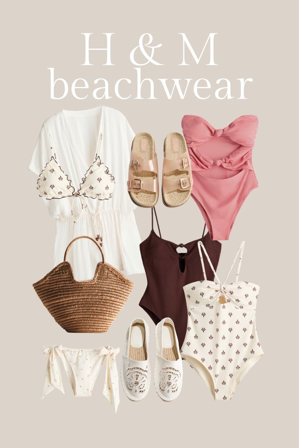 H &  M beachwear. 

#LTKSeasonal #LTKSwim #LTKTravel