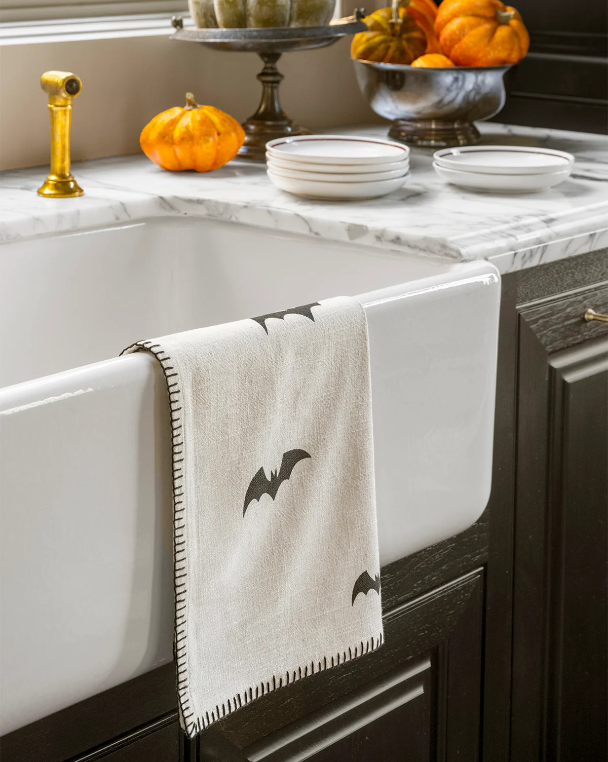 Halloween Bats Tea Towel | McGee & Co. (US)