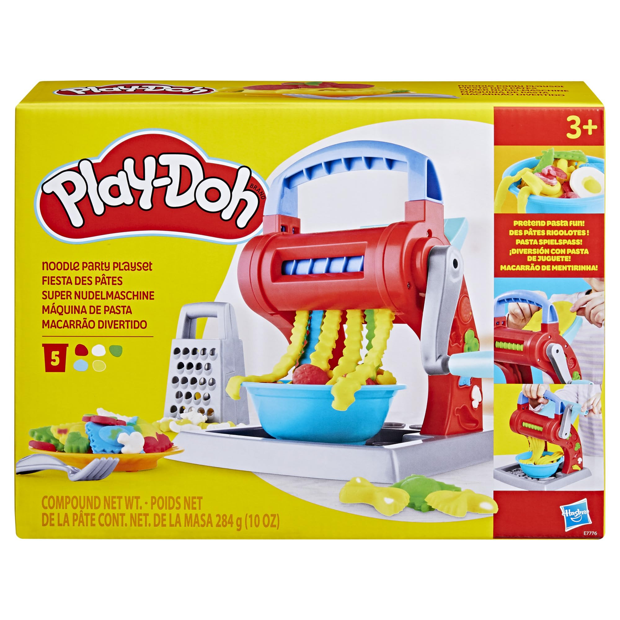 Play-Doh Kitchen Creations Noodle Party Playset for Kids 3 Years and Up with 5 Non-Toxic Colors | Amazon (CA)