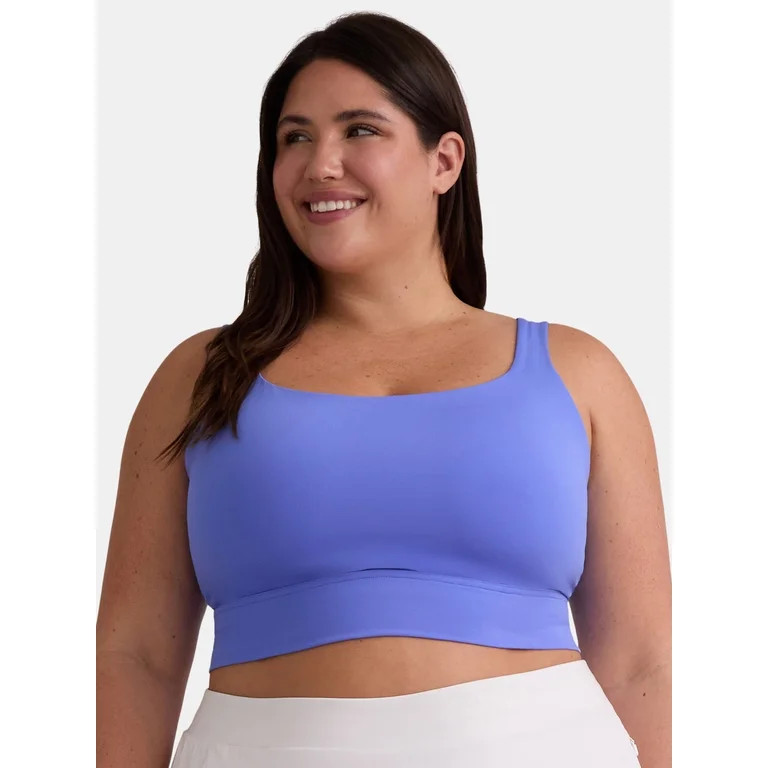 Avia Women's and Women's Plus Two-Strap High Impact Molded Cup Sports Bra, Sizes XS-4X - Walmart.... | Walmart (US)