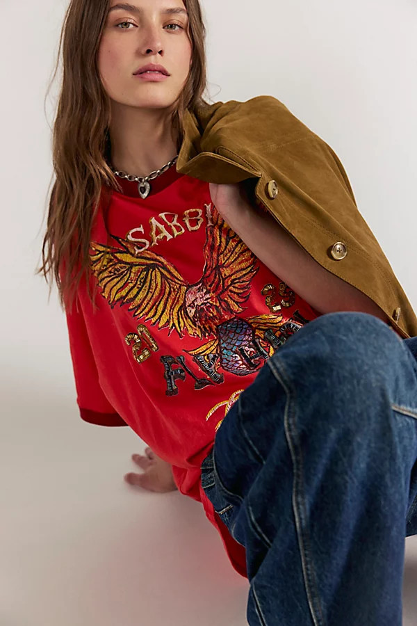 Sabbi Freedom Ringer Tee | Free People (Global - UK&FR Excluded)