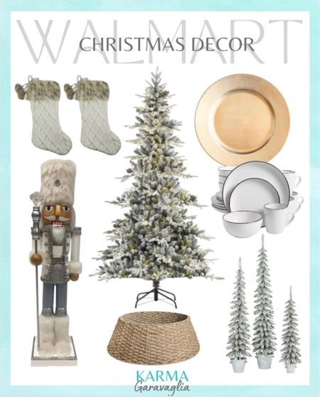 Walmart holiday style, Walmart Christmas, Thanksgiving, neutral decor, home decor, neutral holiday decor, Christmas decor, neutral Christmas decor, stocking, charger, flocked tree, flocked Christmas tree, Walmart bestseller Christmas tree, nutcracker, neutral tree stand, Christmas decorations, holiday dishes, dinnerware, #walmartholiday #walmartstyle #nutcracker #christmasdecor #neutralholidaydecor #cableknitstocking #dinnerware #bestsellerchristmastree

Follow me @karmagaravaglia for more fashion finds, beauty faves, lifestyle, home decor, sales and more! So glad you’re here!! XO!!

#LTKHoliday #LTKGiftGuide #LTKCyberweek