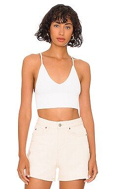 Free People Yours Truly Seamless Bra in White from Revolve.com | Revolve Clothing (Global)