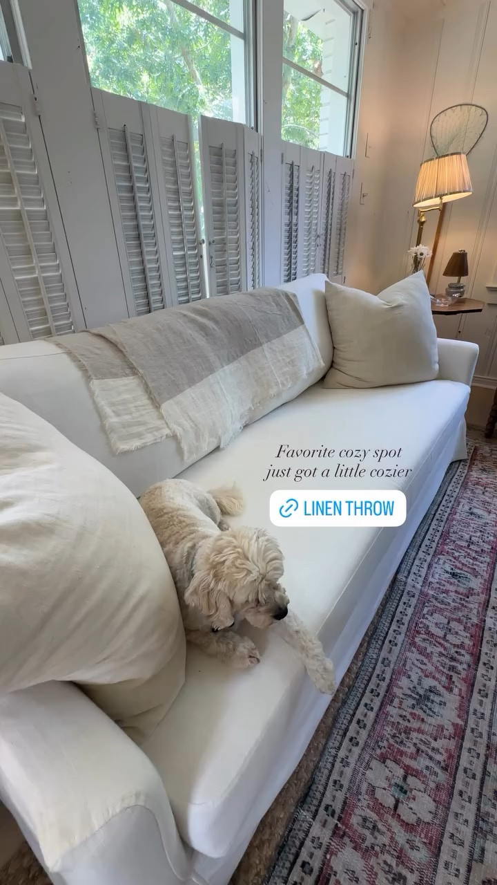 Favorite cozy spot just got a little cozier
Thanks to @Scout & Nimble

#LTKdayinmylife #LTKHome #LTKmorningroutine