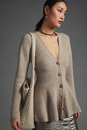 Maeve Hourglass Cardigan Sweater | Anthropologie (US)