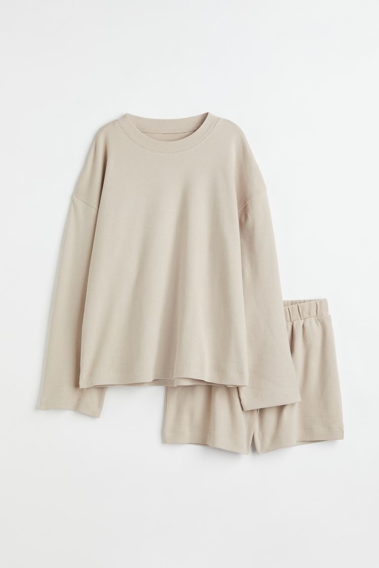 Pajama Top and Shorts | H&M (US)