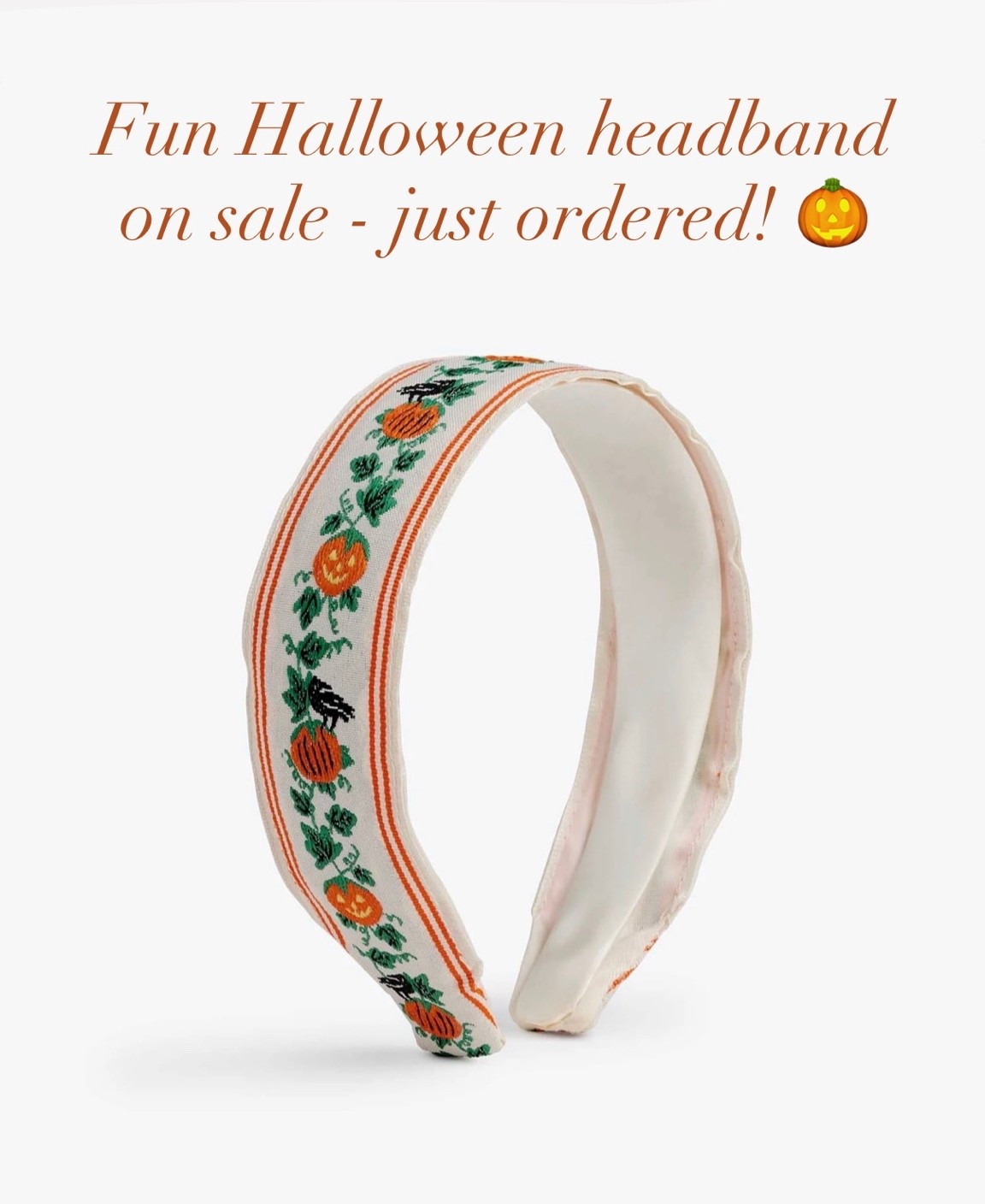 Just ordered this cute Halloween headband on sale! Also linking some other fun Halloween picks on sale