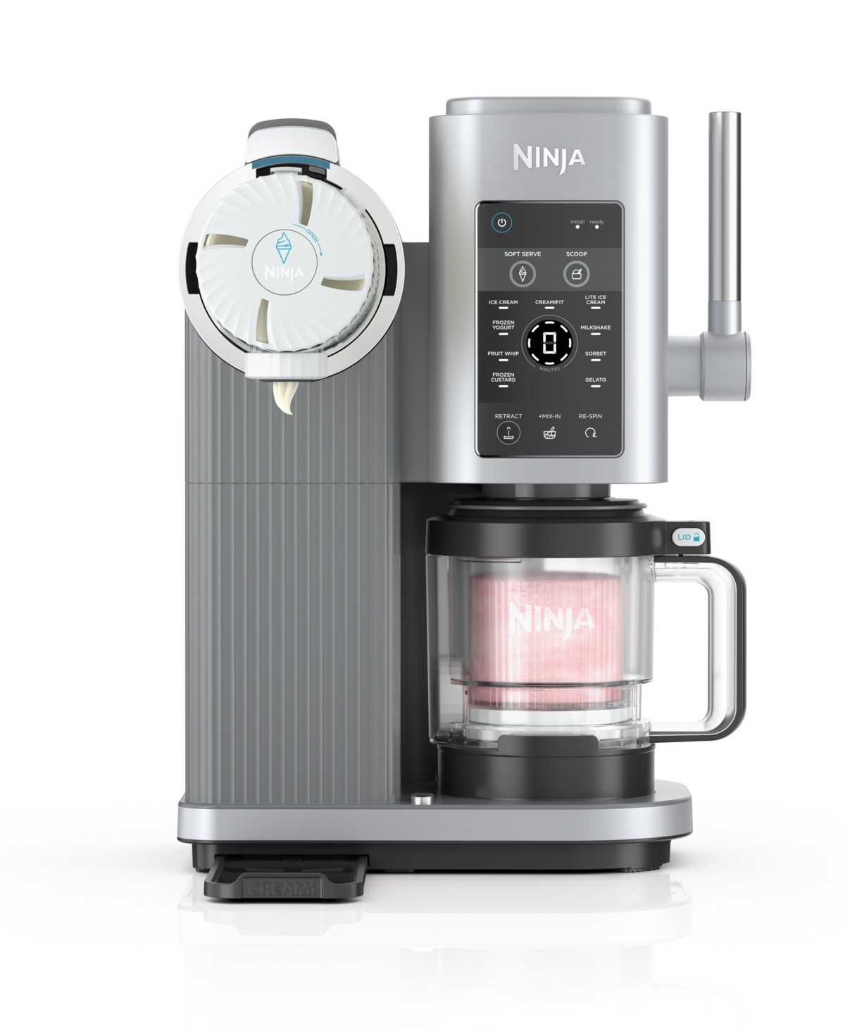 Ninja Swirl by CREAMi Ice Cream and Soft Serve Maker - Platinum Silver | Macy's