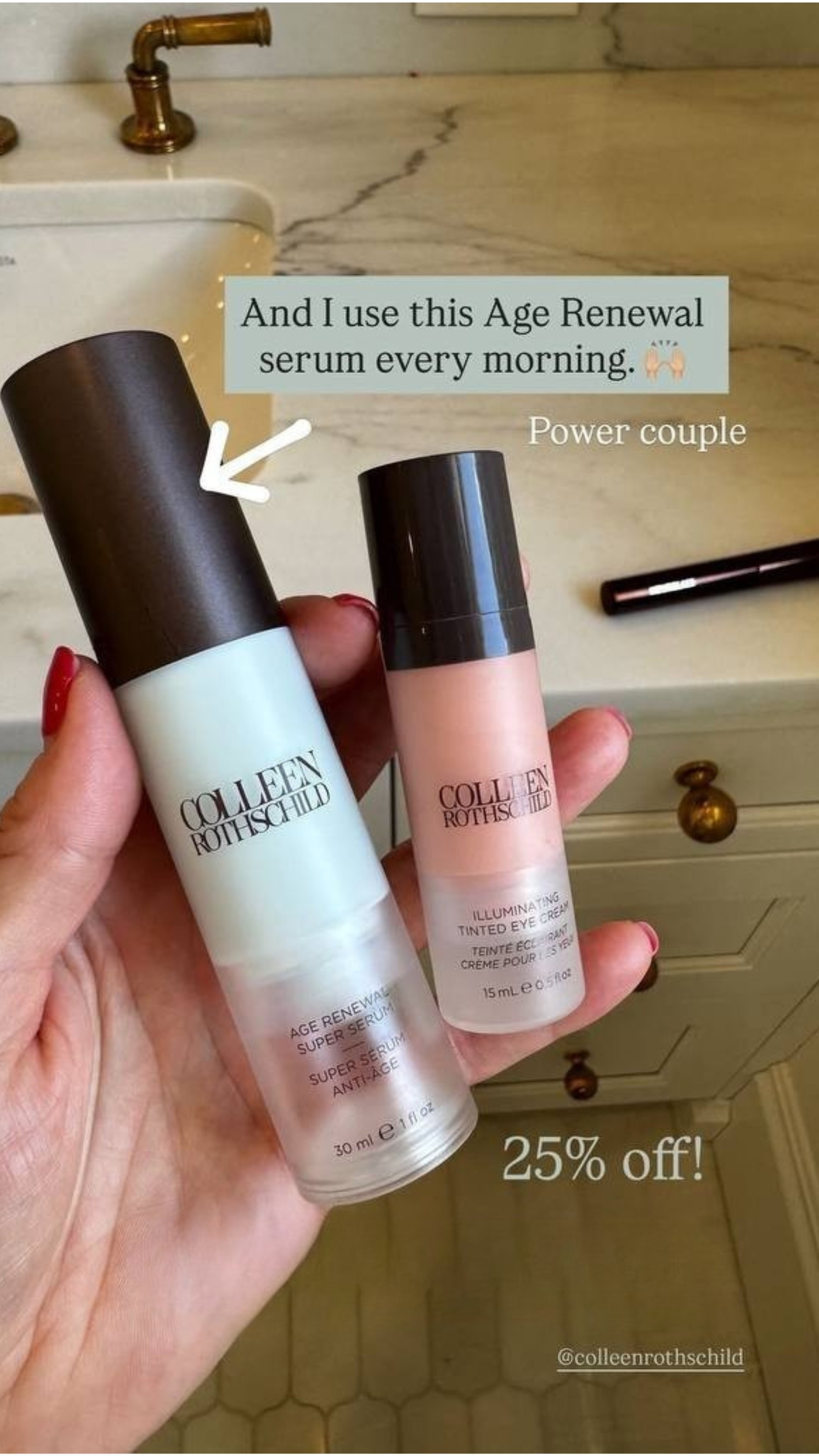 Power duo unlocked ✨ Eye cream + age renewal serum = smoother, brighter, more radiant skin every day 💫🤩😎 

 #LTKSaleAlert #LTKBeauty