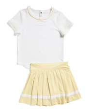 Little Girls 2pc Tee And Skort Set | Kids' Sets | Marshalls | Marshalls