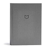CSB He Reads Truth Bible, Charcoal Cloth Over Board, Black Letter, Wide Margins, Journaling Space... | Amazon (US)