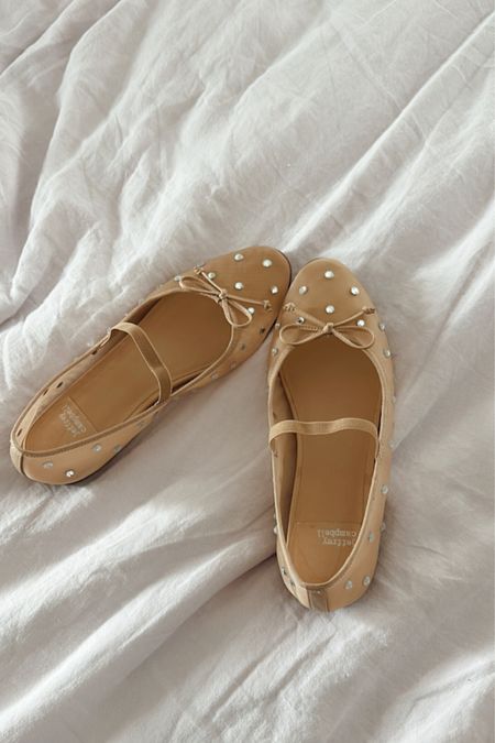 The prettiest ballet slippers 🩰 

#LTKstyletip #LTKshoecrush #LTKfindsunder100