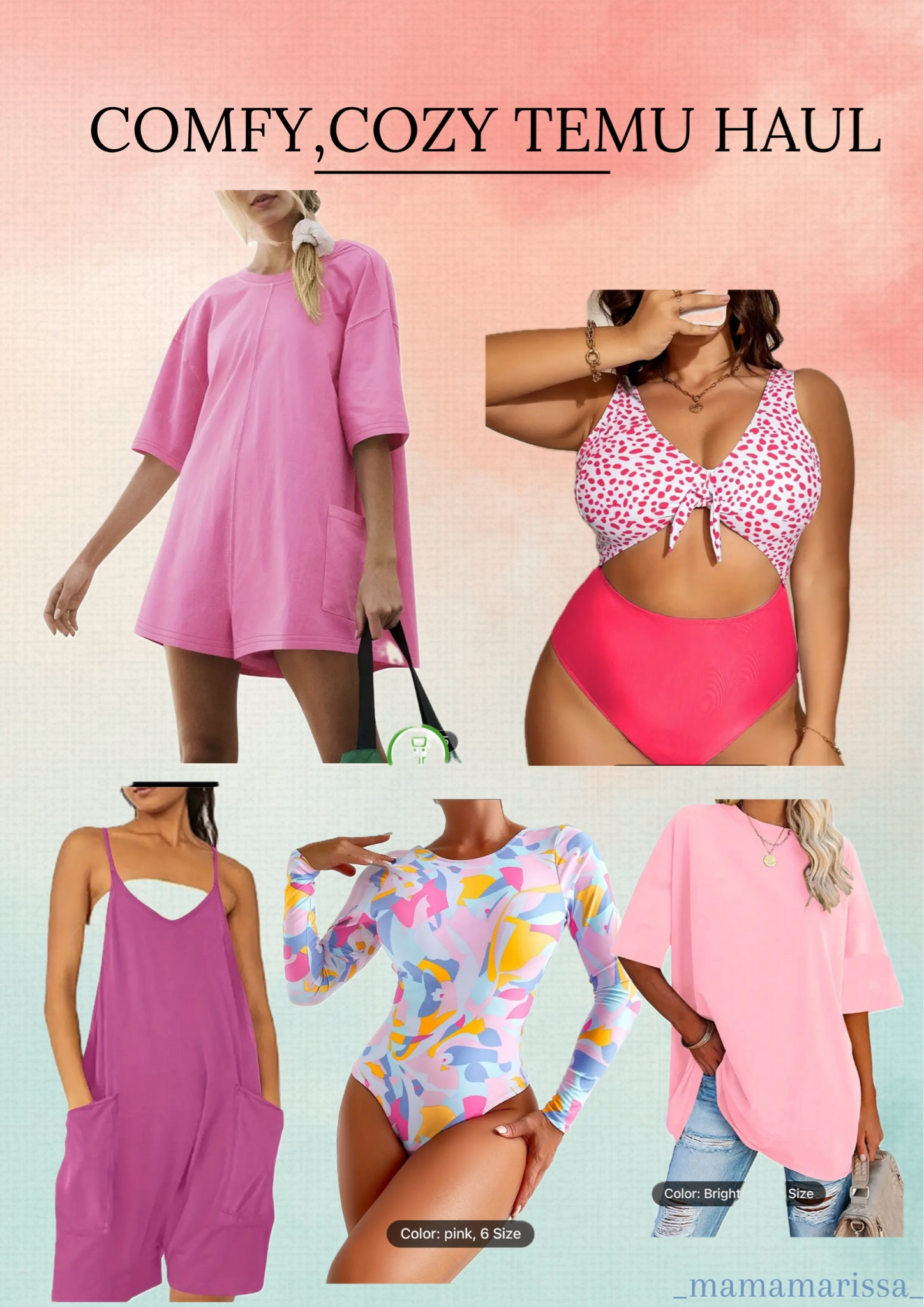 Comfy, cozy and cute mom fits for the spring/summer 🩷🌷🫶🏽 

#LTKSpringSale #LTKmidsize #LTKswim