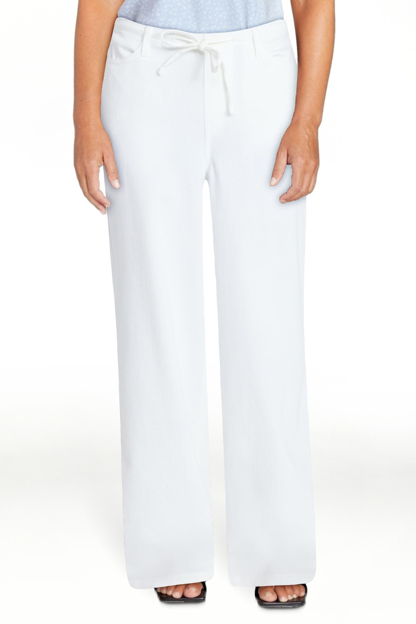 No Boundaries Mini Waist Wide Leg Pants, 31" Inseam, Women's XXS-XXL | Walmart (US)