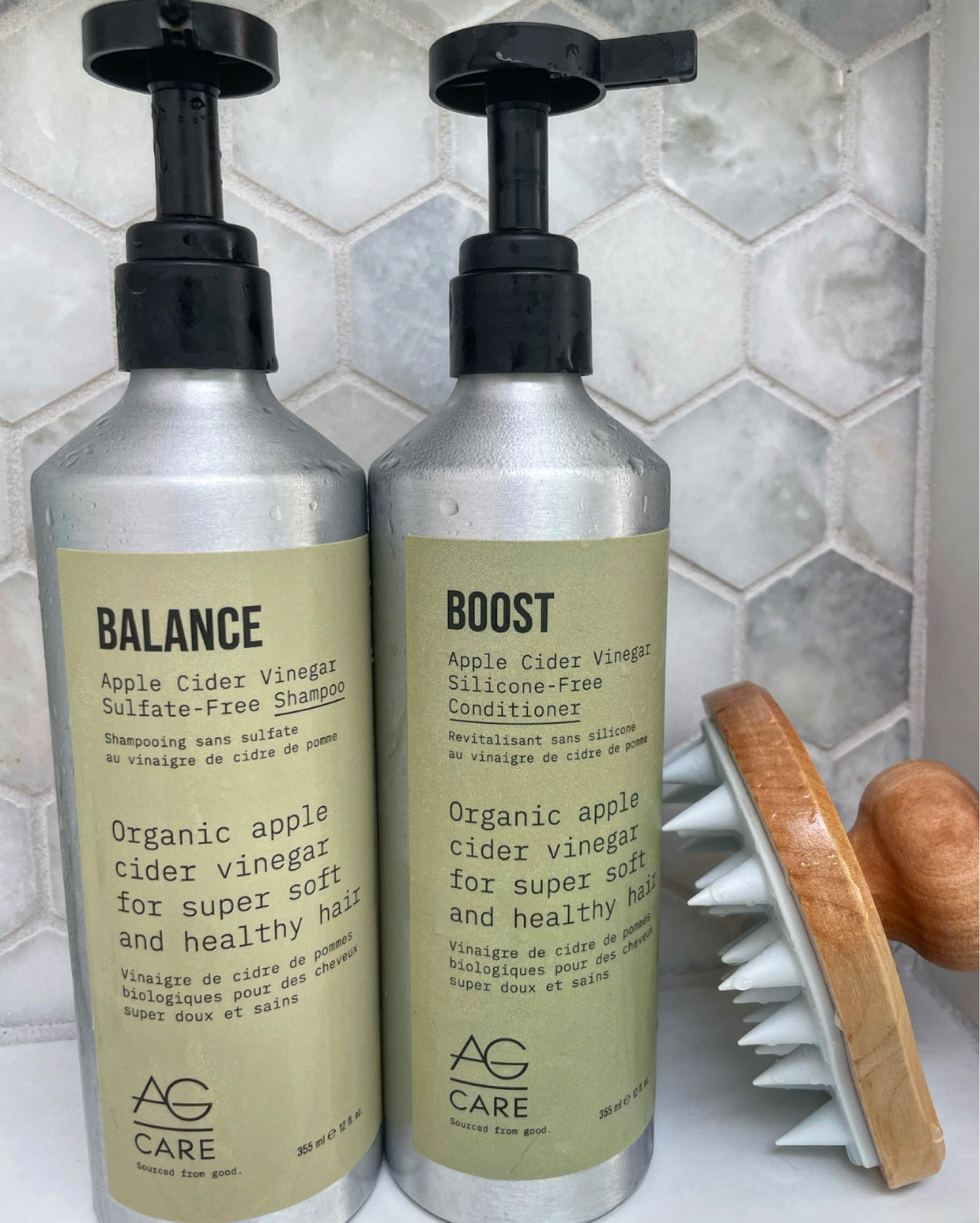 Love this shampoo and conditioner 💚