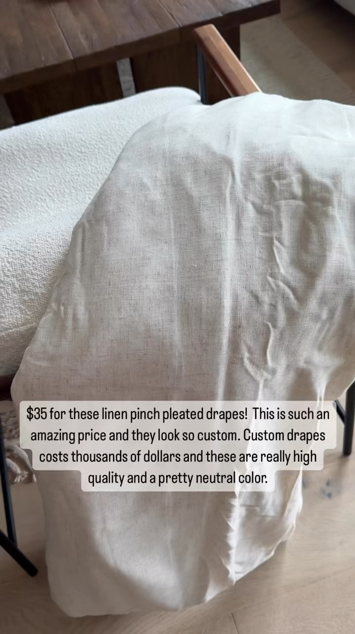 Wayfair 
Pinch pleated drapes 

#LTKSaleAlert #LTKFindsUnder100 #LTKHome